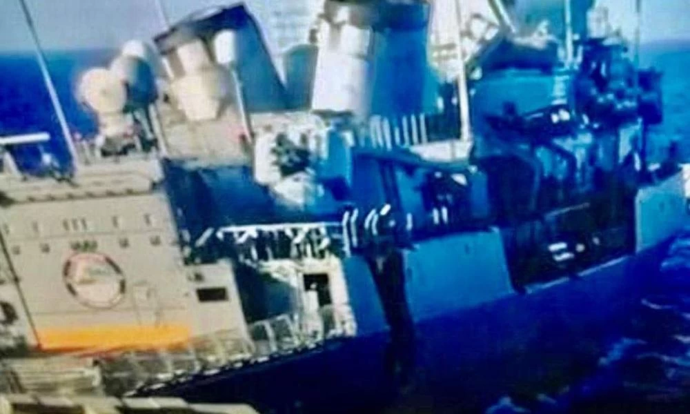 Εικόνες -ντοκουμέντο: Η ζημιά στην τουρκική Kemal Reis